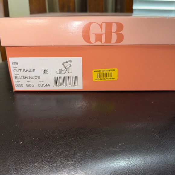 Gianni Bini Rose Gold Heels - Picture 4 of 4